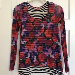 Anthropologie floral top